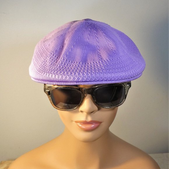 Scully Scally Driving Flat Cap Unisex Lavender Purple - Picture 4 of 6